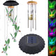 Solar Powered Hummingbird Wind Chimes