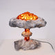 NUCLEAR EXPLOSION MUSHROOM CLOUD MODEL LAMP