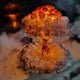 NUCLEAR EXPLOSION MUSHROOM CLOUD MODEL LAMP