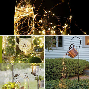 Solar String Lights with 8 Lighting Modes Waterproof